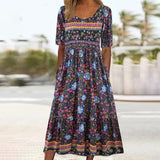 Sukienki na Wesele – Elegancki Boho Print i Komfort na Każdą Okazję 12
