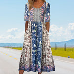 Sukienki na Wesele – Elegancki Boho Print i Komfort na Każdą Okazję 13