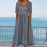 Sukienki na Wesele – Elegancki Boho Print i Komfort na Każdą Okazję 5