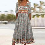 Sukienki na Wesele – Elegancki Boho Print i Komfort na Każdą Okazję 9