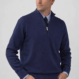 Sweter Męski – Elegancki Zamek Błyskawiczny na Chłodne Dni 1