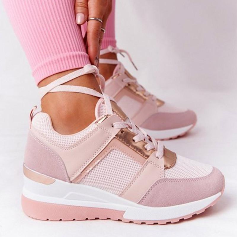 Trampki Damskie – Wygodne Sneakersy z Miękką Amortyzacją 3