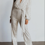 Zayna Damski Kombinezon Elegancki – Stylowy na Sylwestra 1