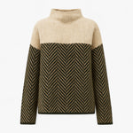 Zela Damski Sweter – Wysoki Kołnierz i Nowoczesny Styl 0