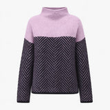 Zela Damski Sweter – Wysoki Kołnierz i Nowoczesny Styl 2