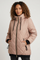 Płaszcz Damski – Stylowy Parka Ciepły Golf Wygodny Zamek