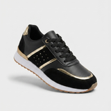 Buty Damskie - skórzane patchworkowe wzory