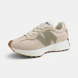 Sneakersy Damskie - sznurowane ze szpiczastym noskiem