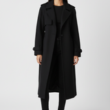 Damska Ponadgabarytowy Płaszcz Trencz | Długa Zimowa