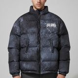 Kurtka Męska - Streetwear Zimowa Oversize Ciepła Pikowana
