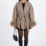 Kurtka Damska - Zimowa Ciepła Wygodna Codzienna
