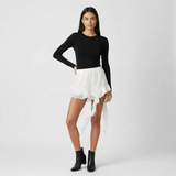 Spódnica Damska - Kopertowa z Paskiem na Wesele