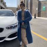 Damska Długi Sweter Kardigan | Ponadgabarytowy